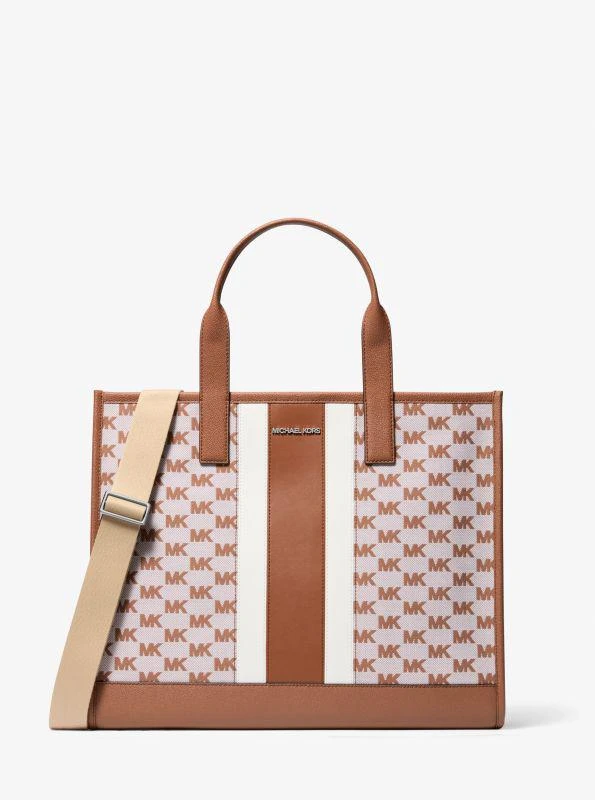 Michael Kors Cooper Logo Jacquard Tote Bag 1