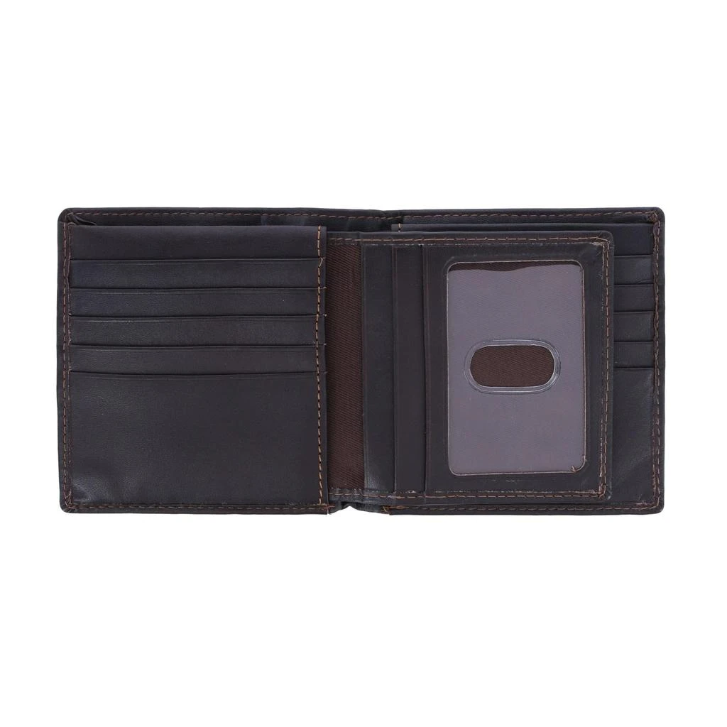 Dopp Men's Leather Dopp Regatta RFID Convertible Cardex Hipster Wallet 3
