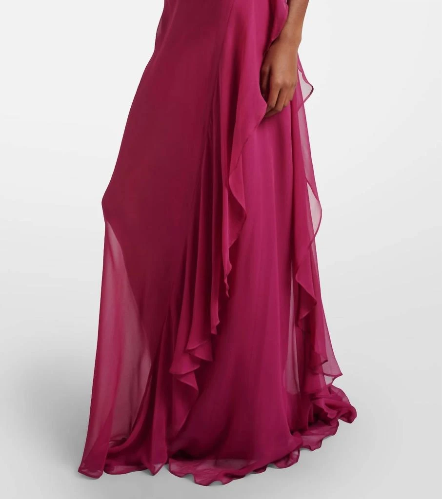 THE SEI The Sei - One Shoulder Ruffle Gown 4