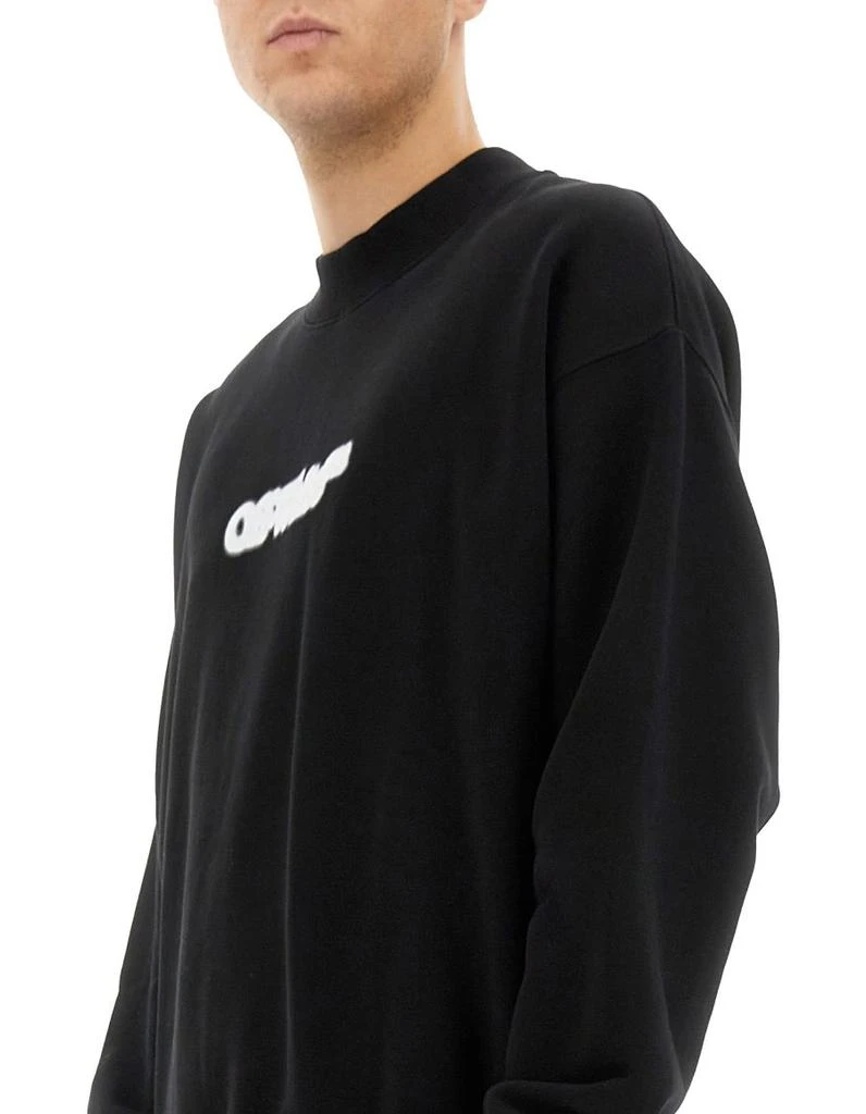 Off-White Off-White Logo Printed Crewneck Sweatshirt 4
