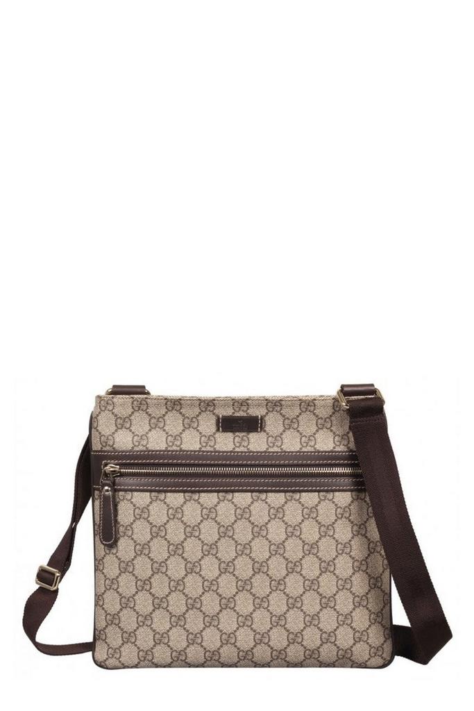 Gucci Gucci Messenger Bag With `Interlocking G` - Shoulder
