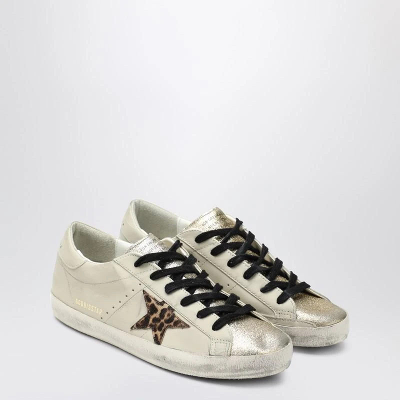 Golden Goose Light beige/animalier Super-Star sneaker 2
