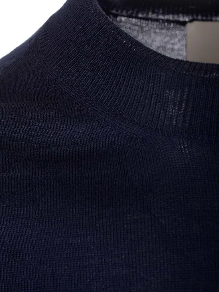 AMI Adc Crew Neck Night Blue 4