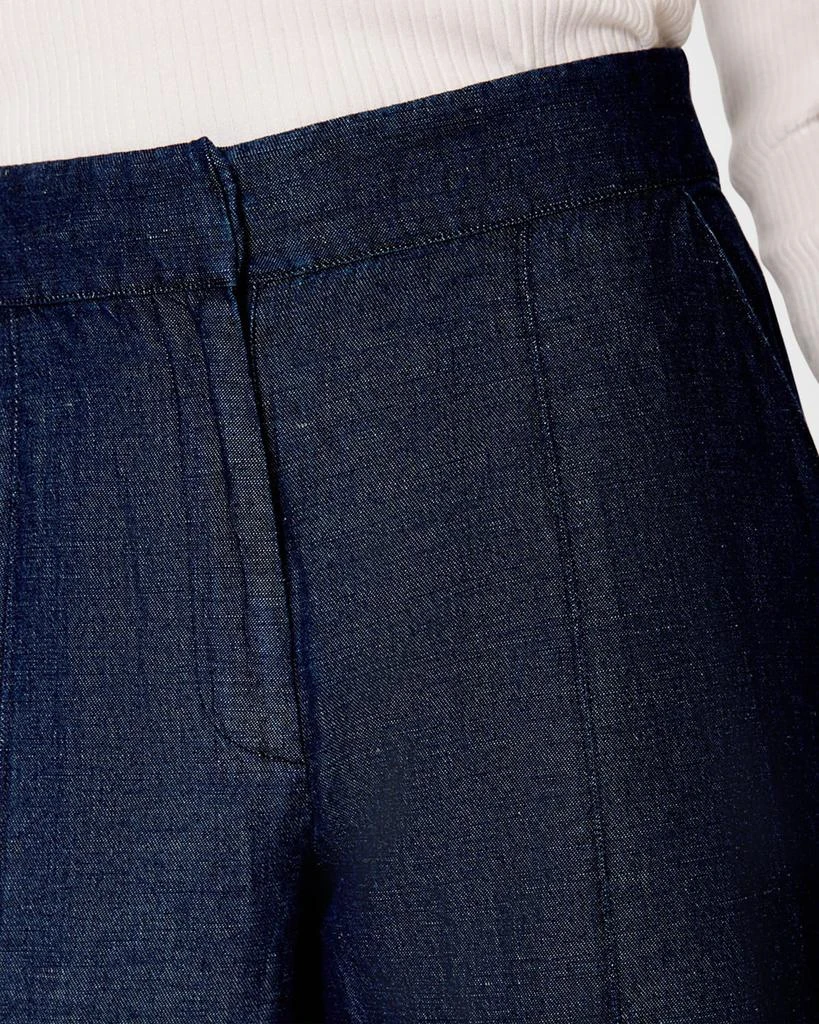 Brochu Walker Odele Cropped Straight-Leg Denim Pants 3