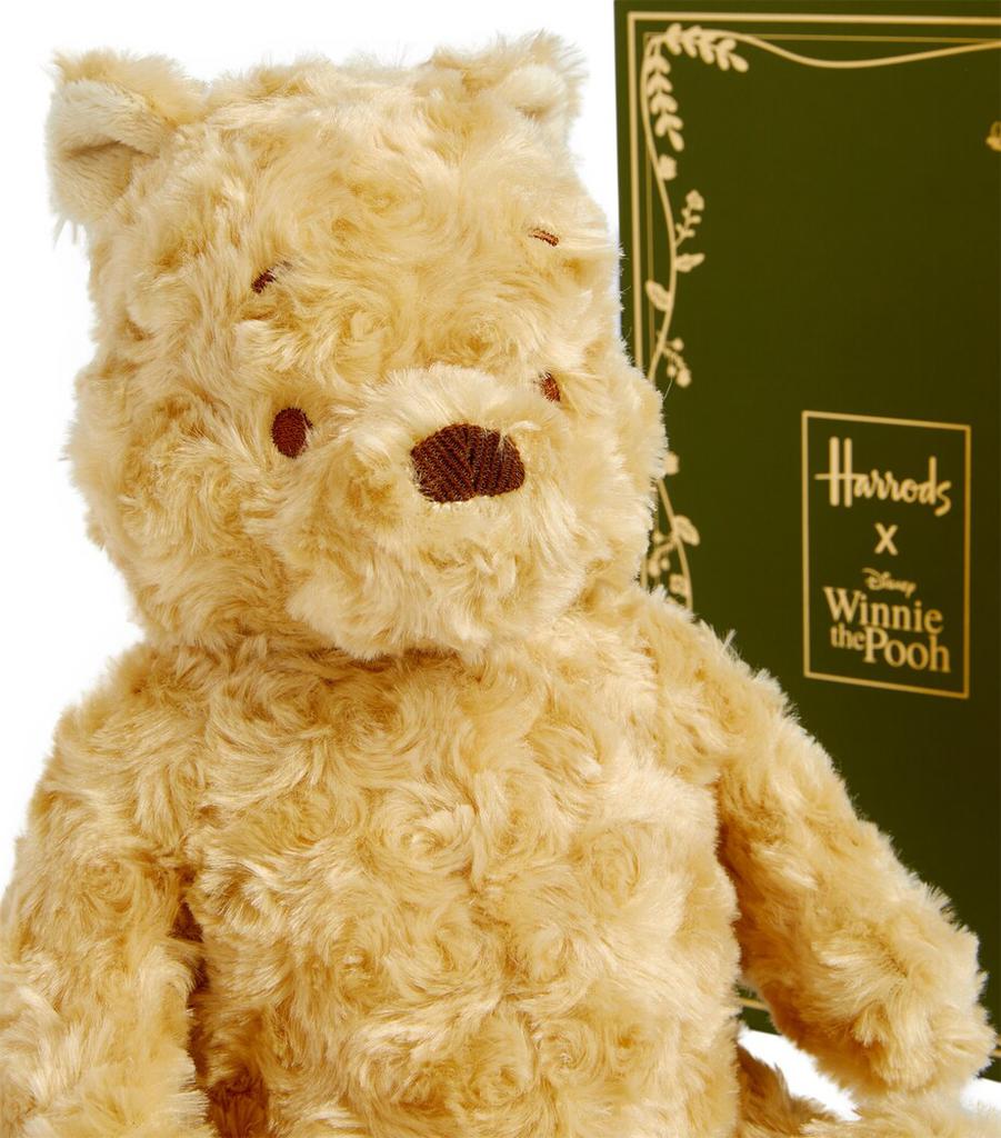 【美品】Harrods x Winnie the Pooh プーさんぬいぐるみ Harrods x Disney Winnie The Pooh Teddy Bear (24cm) - BABY