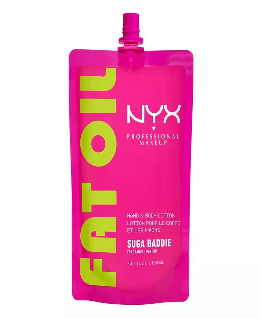 NYX Professional Makeup Fat Oil Body Lotion, 5.07 oz.