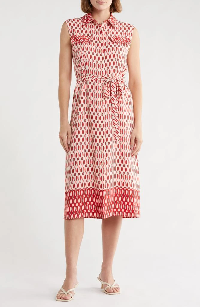 Calvin Klein Sleeveless Midi Shirtdress 7