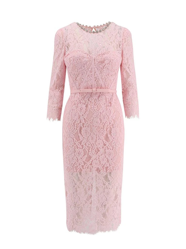 Self Portrait Self-Portrait Lace Embellished Midi Dress 1