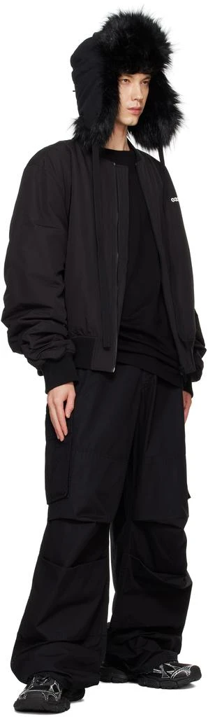 032c Black "Overtime" Cargo Pants 4