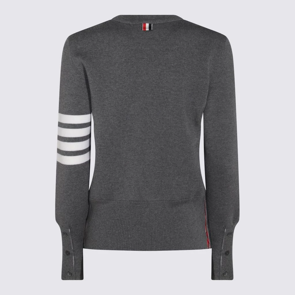 Thom Browne Thom Browne Dark Grey Wool Knitwear 2