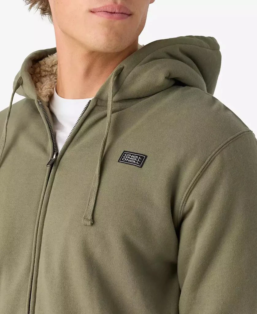 O'Neill Men's Bronsen High Pile Zip Up Hoodie 5