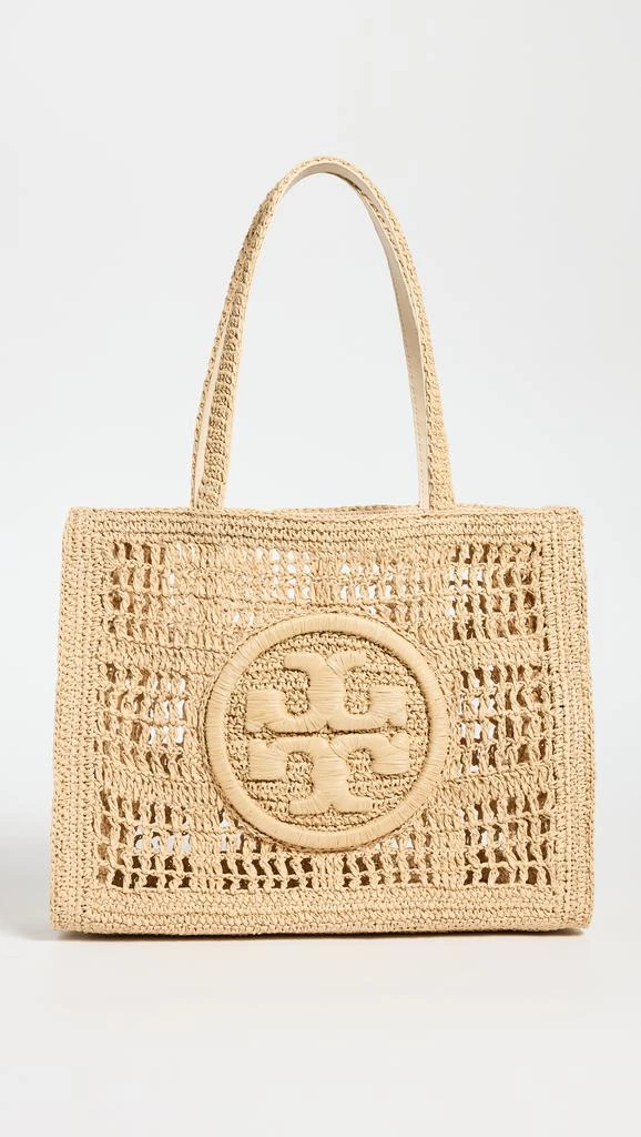 Tory Burch Ella Hand Crocheted Small Tote 1