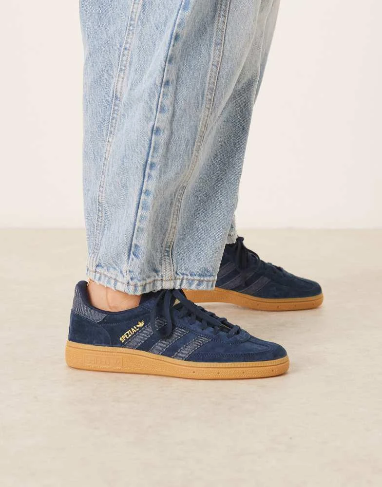 Adidas adidas Originals Handball Spezial trainers in denim blue 1
