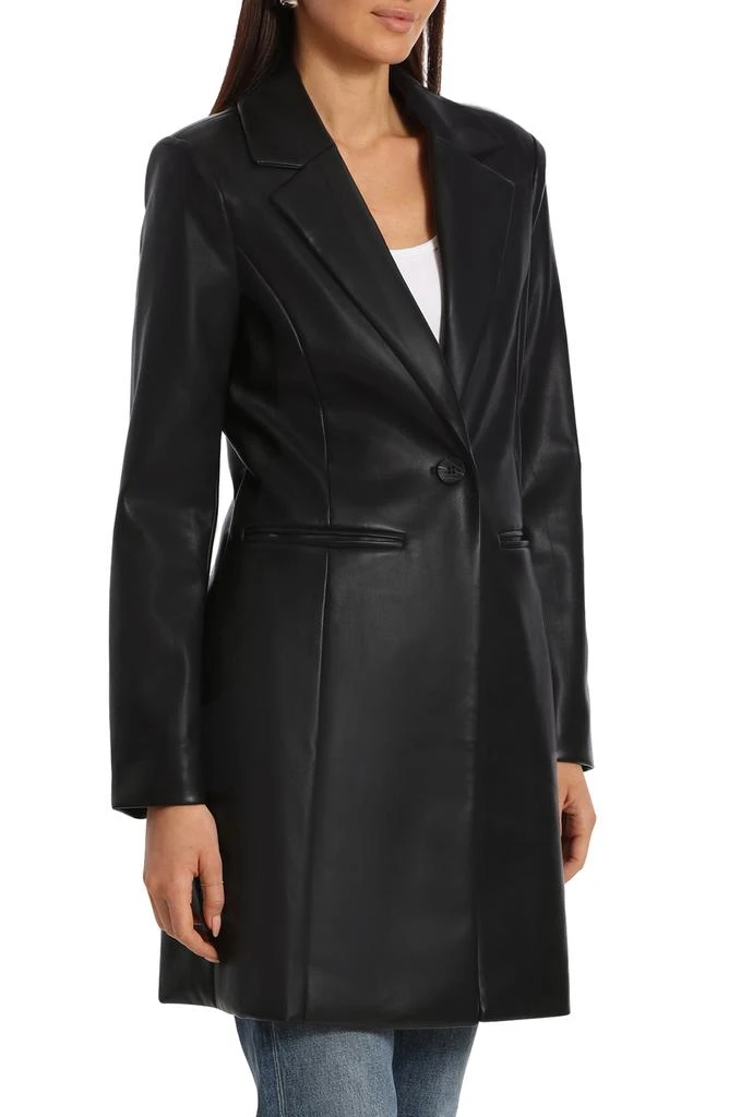 Avec Les Filles Faux-Ever Leather™ Longline Blazer 4