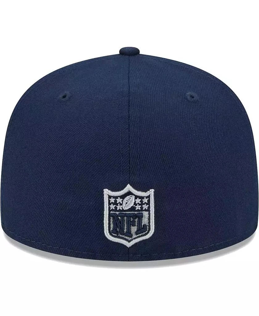 New Era Men's Navy Dallas Cowboys Main 59FIFTY Fitted Hat 5