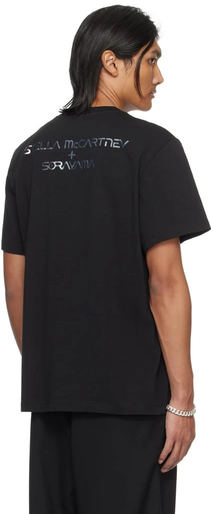 Stella McCartney Black Vitruvian Woman T-Shirt 3