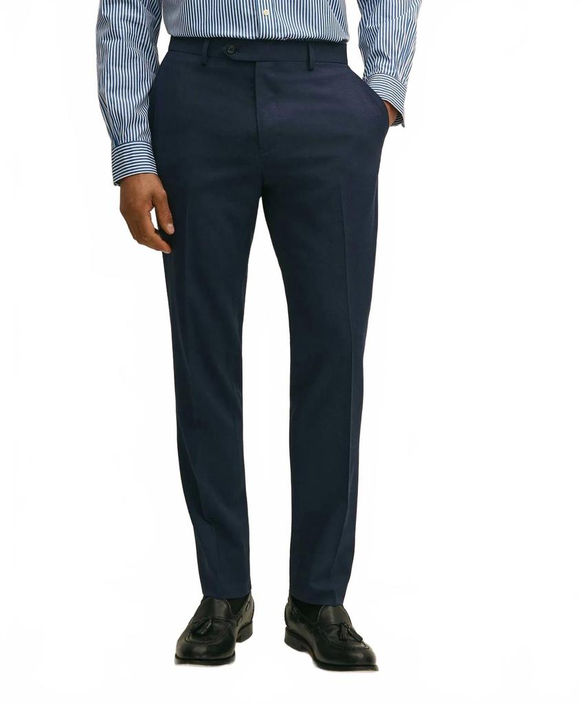 Brooks Brothers Slim Fit Wool Suit Pants In Blue