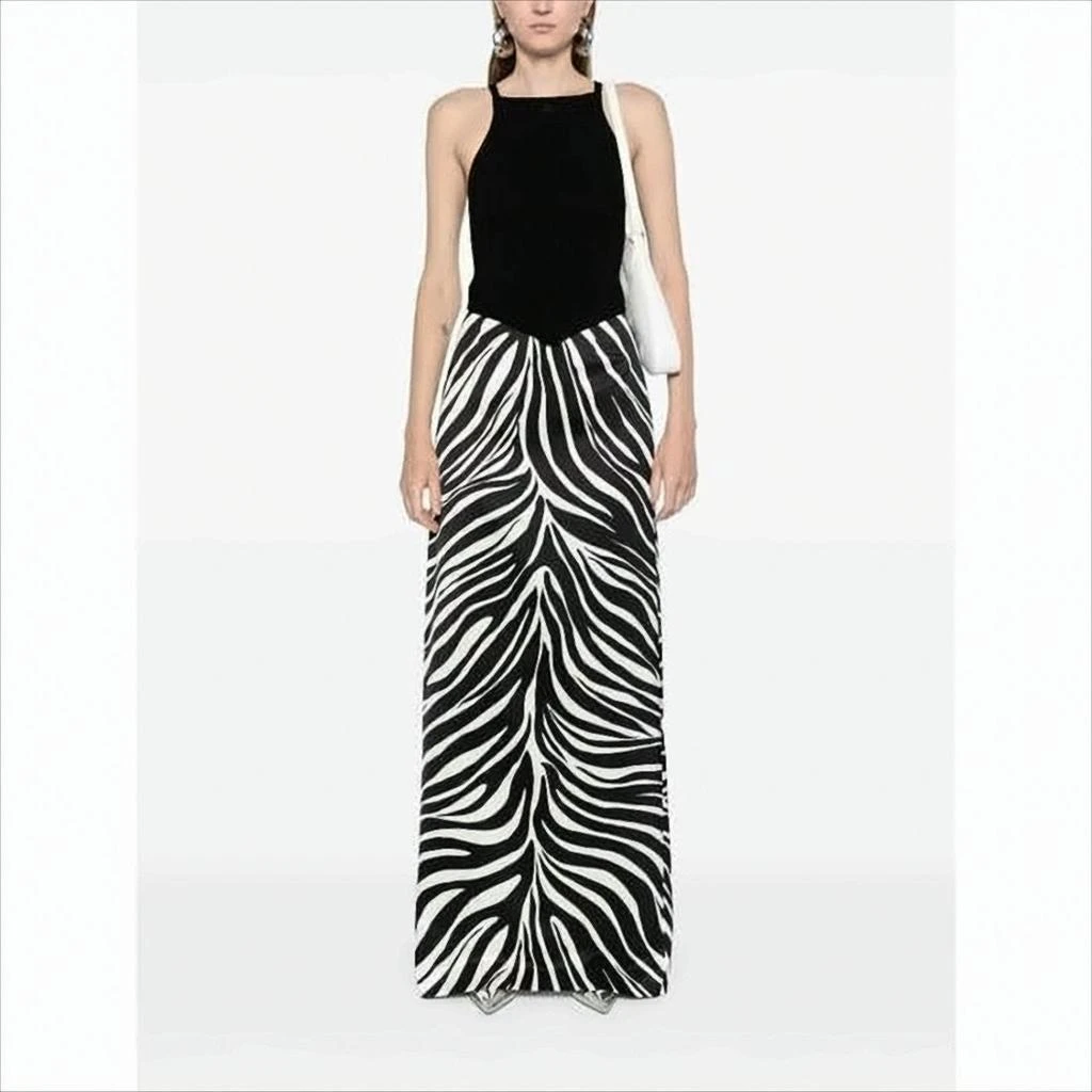 Courrèges Ribbed Sleeveless Bodysuit with High Neckline 5