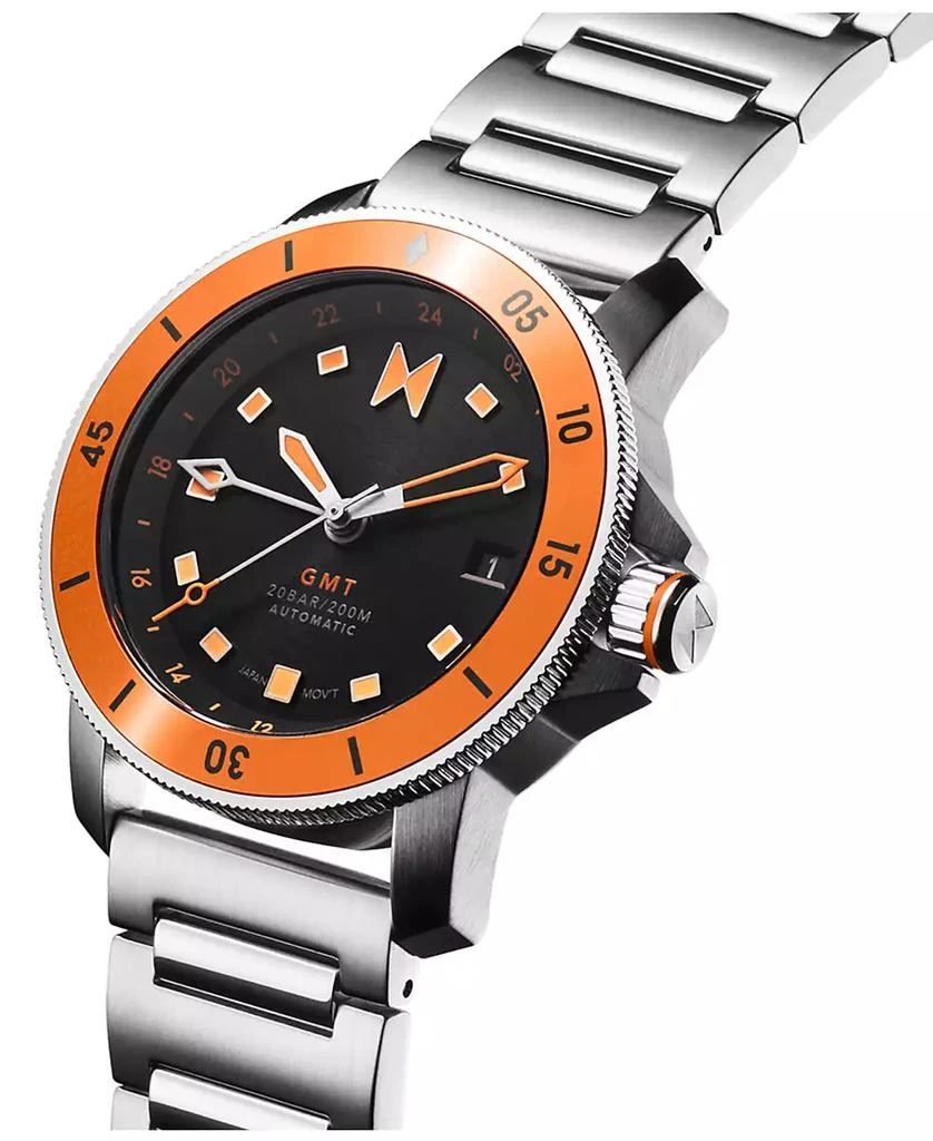 MVMT Men's Cali Diver Automatic Stainless Steel Bracelet Watch 40mm 2