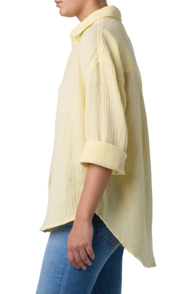 Joe's Gauze Boyfriend Button-Up Shirt 6