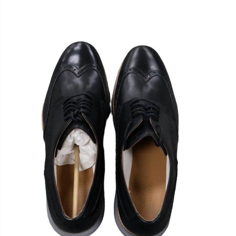 Cole Haan Men's Original Grand Shwng Shoes In Black/Ironstone