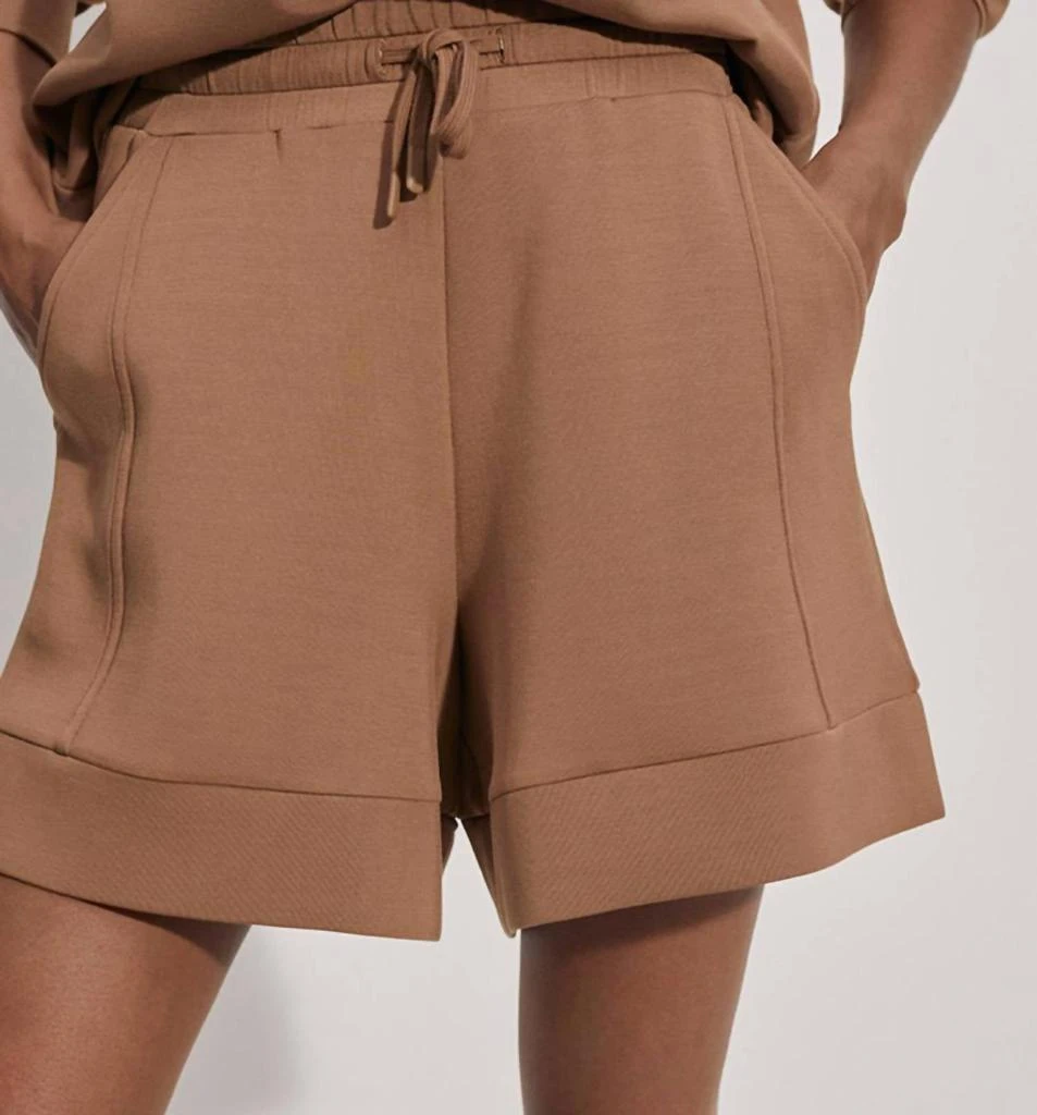 Varley Alder High Rise Short In Golden Bronze 1