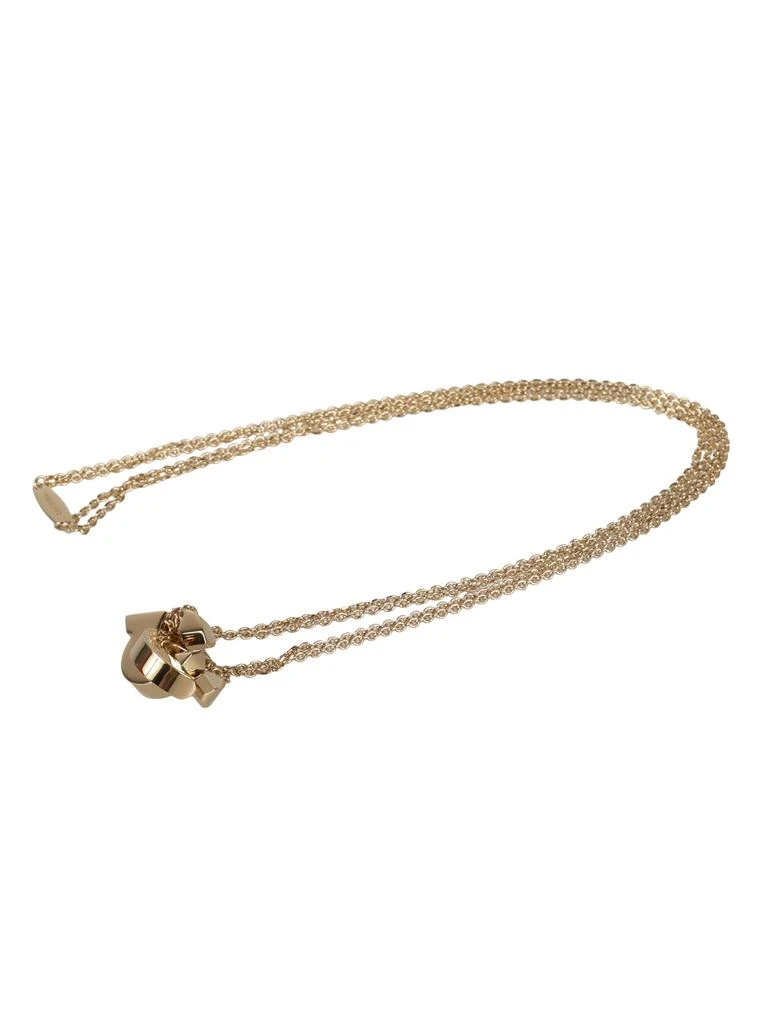 Salvatore Ferragamo ELEGANT BRASS NECKLACE 2