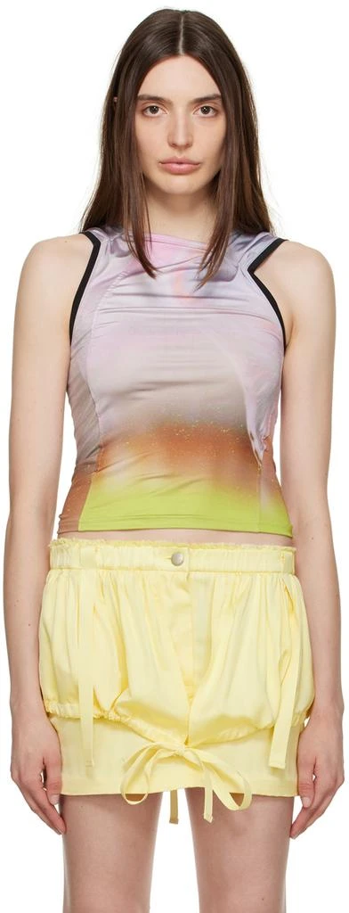 TheOpen Product Multicolor Printed Tank Top 1