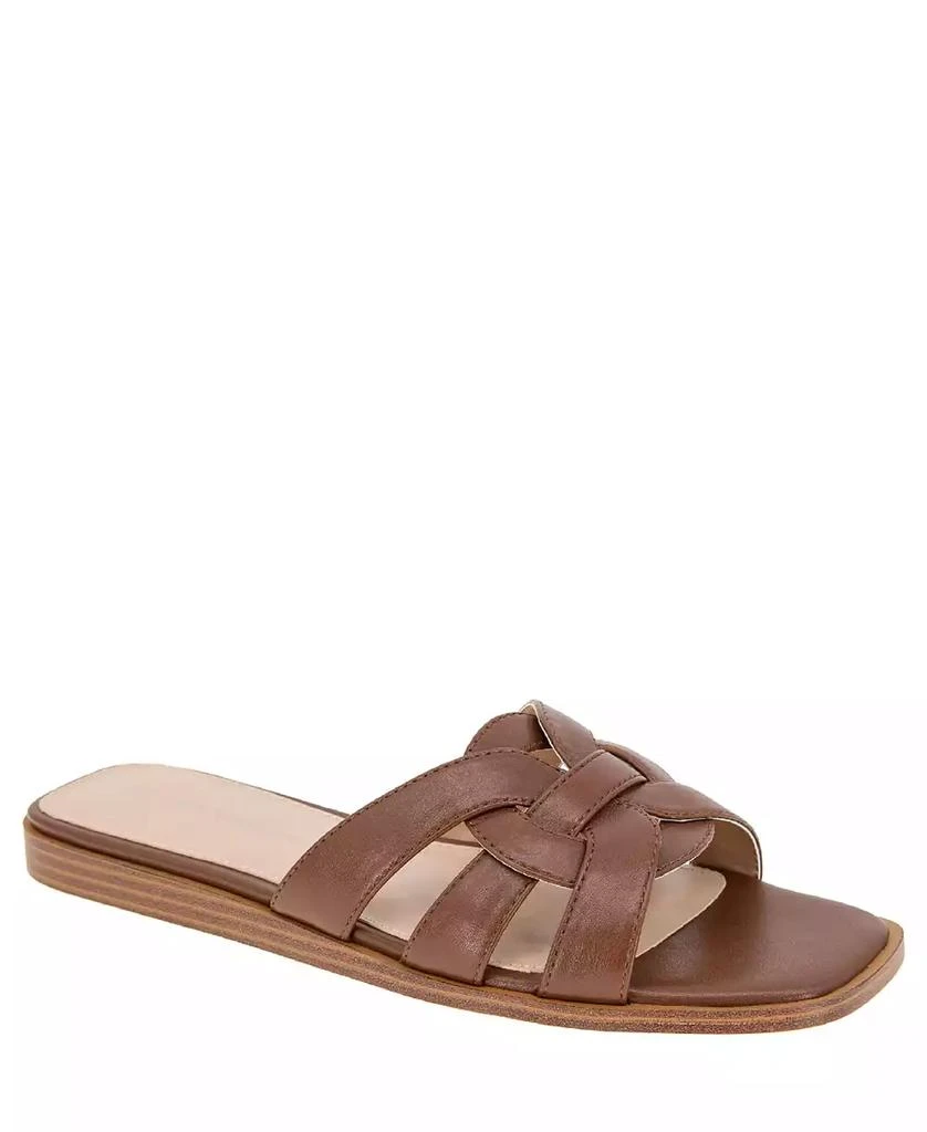 BCBG Women's Meltem Slide Flat Sandals 1
