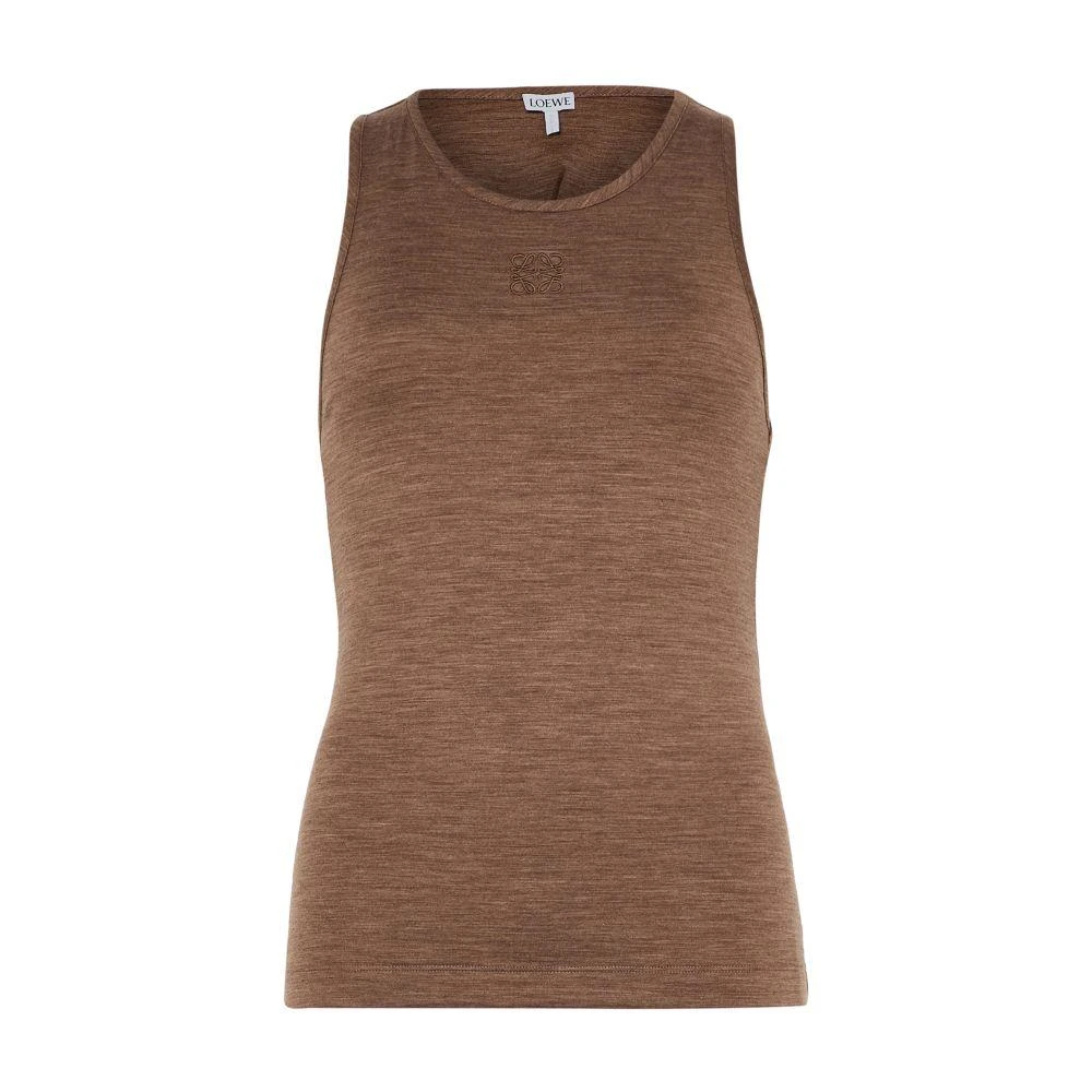 Loewe Anagram wool vest top 7