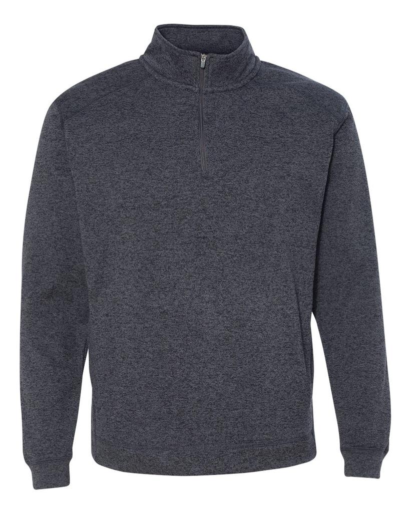 J America Men's Cosmic Fleece Quarter-Zip Sweatshirt