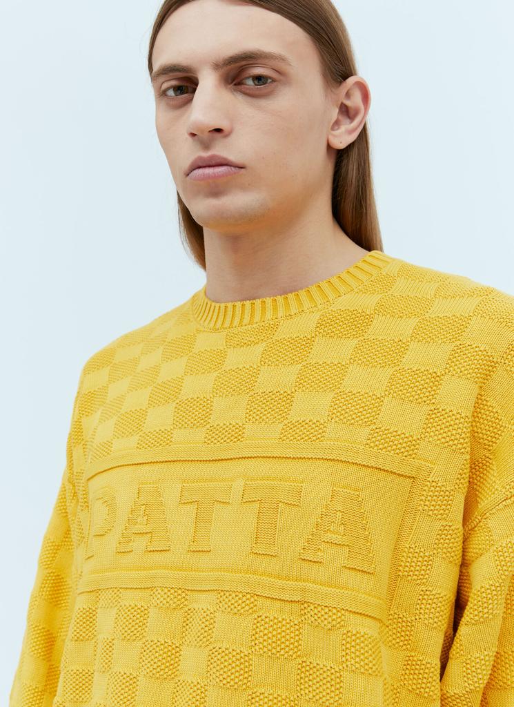 Patta Purl Ribbed Knit Sweater