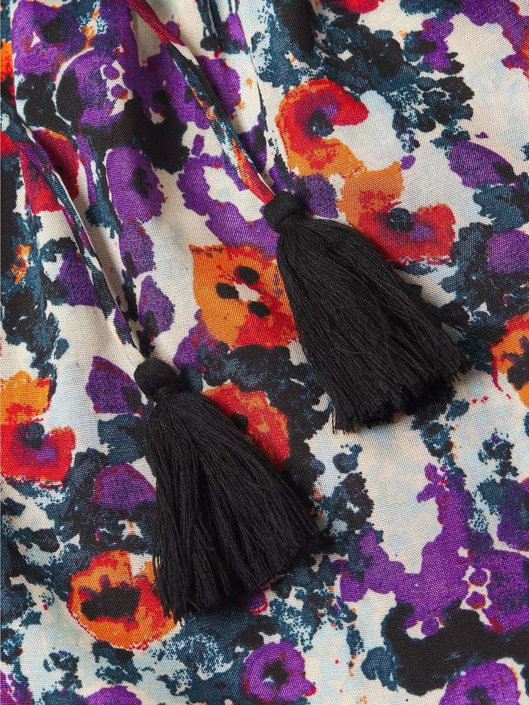 Masai Copenhagen Silja Floral Tassel Midi-Skirt 6