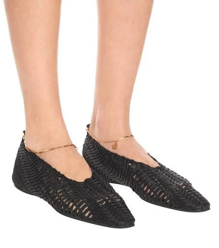 Stella McCartney Woven ballet flats 5