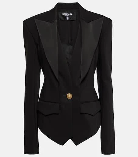 Balmain Single-breasted blazer 1
