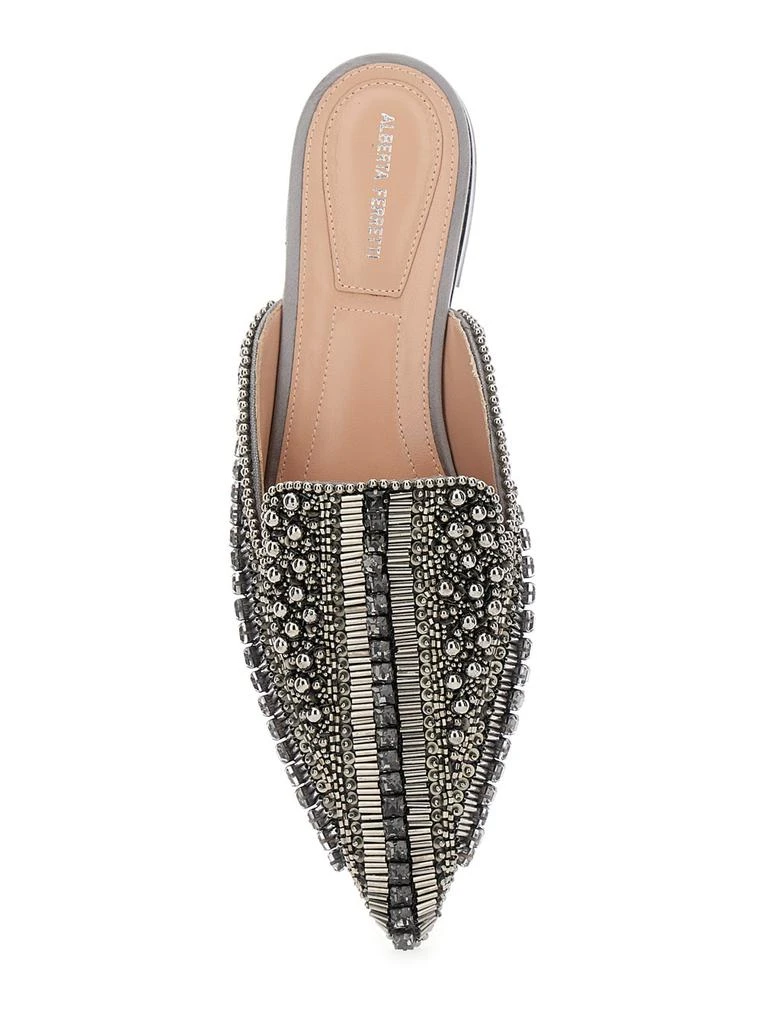 Alberta Ferretti Embroidered Mules 4