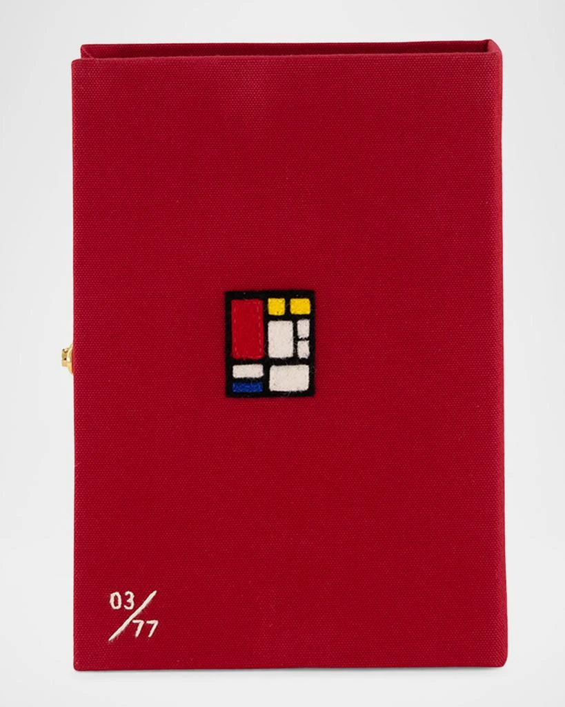 Olympia Le-Tan Mondrian Book Clutch Bag 4