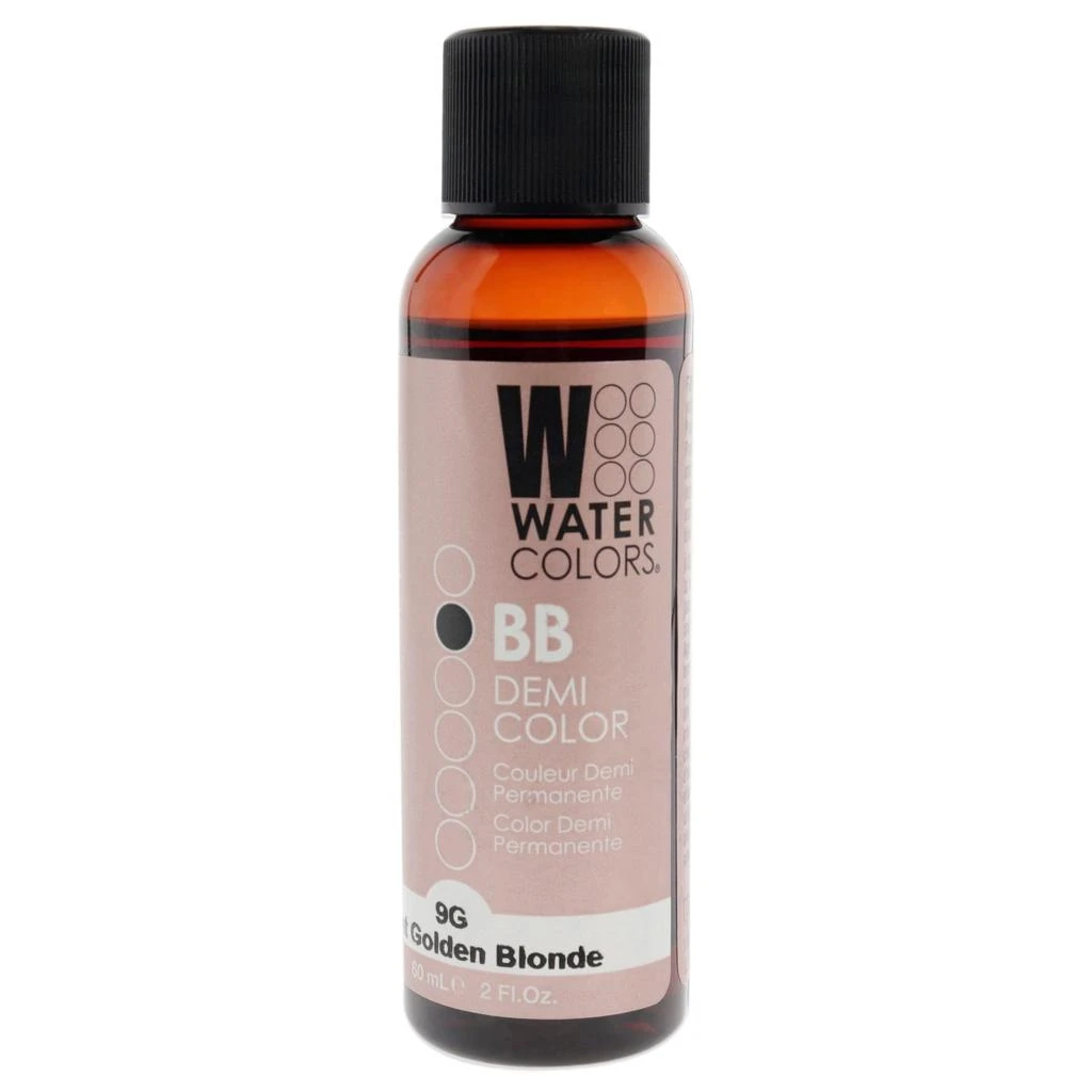 Tressa Watercolors BB Demi-Permanent Hair Color - 9G Light Golden Blonde by  for Unisex - 2 oz Hair Color