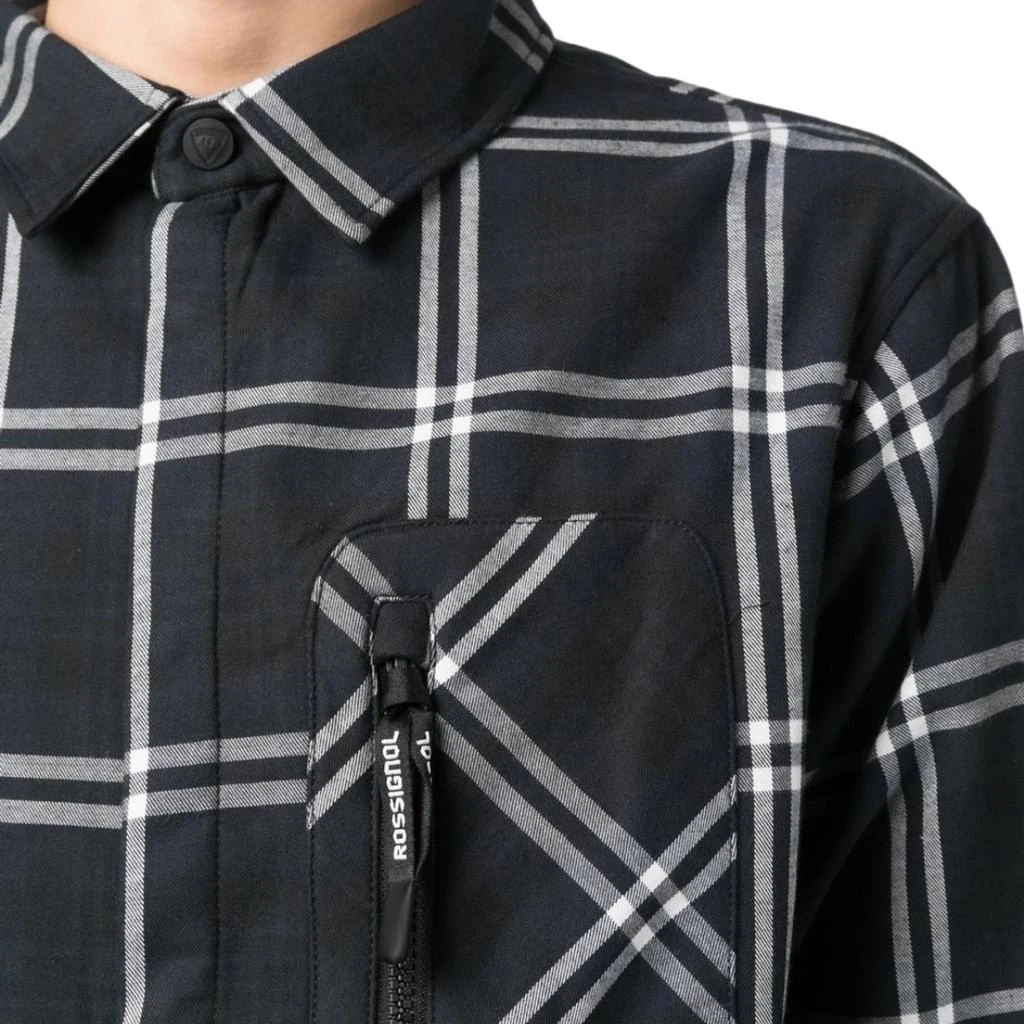 Rossignol Men's Flannel Shirt In Black 3