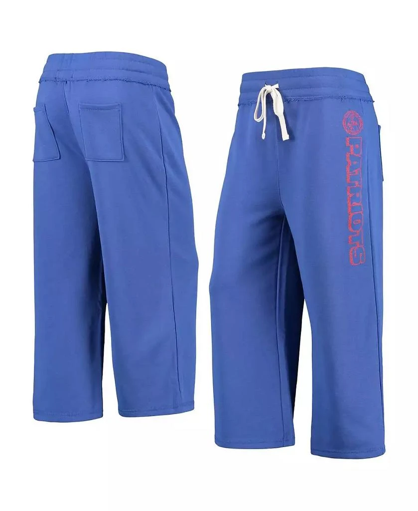 Junk Food Women's Royal New England Patriots Cropped Pants 1