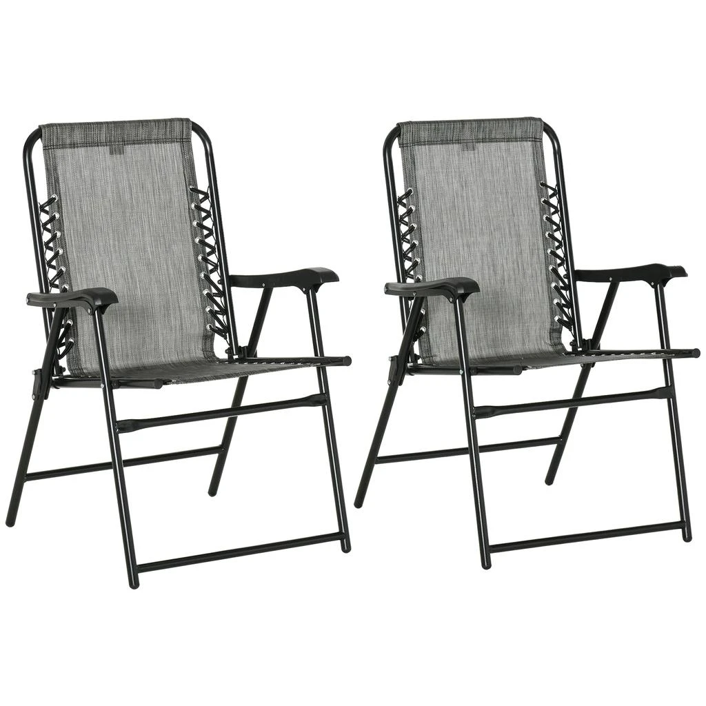 Hivvago 2-Piece Patio 
Garden Folding Chair Set
