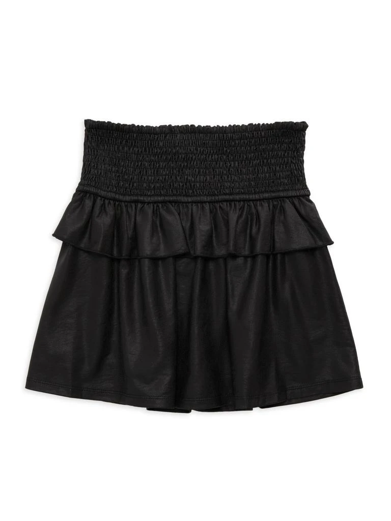 Hannah Banana Little Girl
s Smocked Miniskirt 2