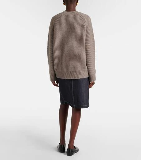 CO Ribbed-knit wool and cashmere sweater 3