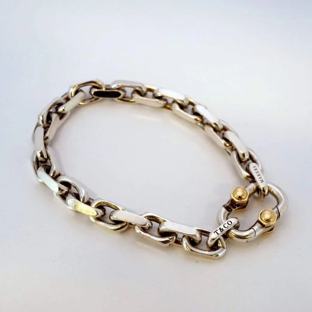 Tiffany 
Co. yellow gold (18K) 925 Charm Bracelet (Pre-Owned) 2