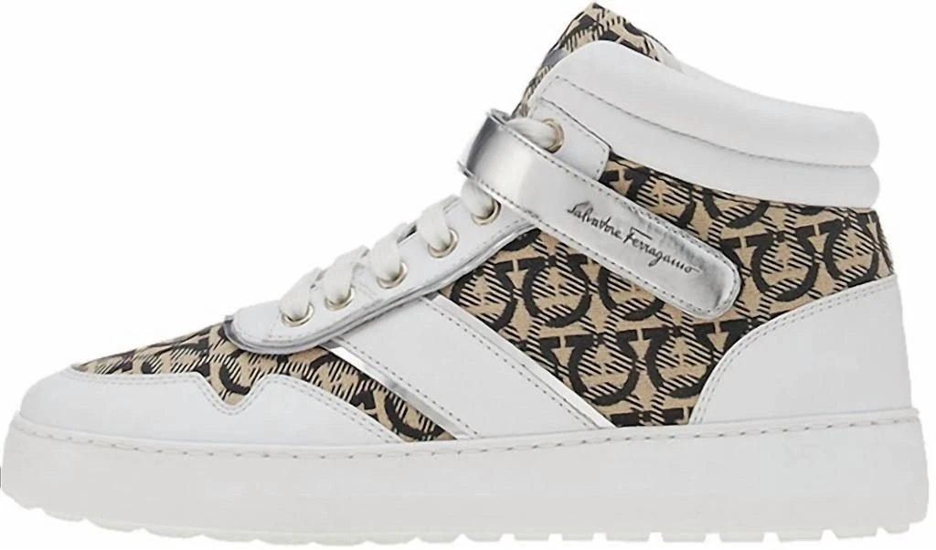Salvatore Ferragamo Salvatore Ferragamo - Women
s Noè High Top Sneakers 2