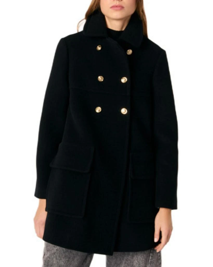Maje Wool Blend Coat 8