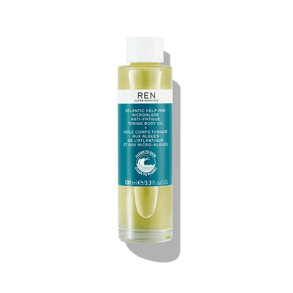 REN Clean Skincare Atlantic Kelp and Microalgae Anti-Fatigue Toning Body Oil 1