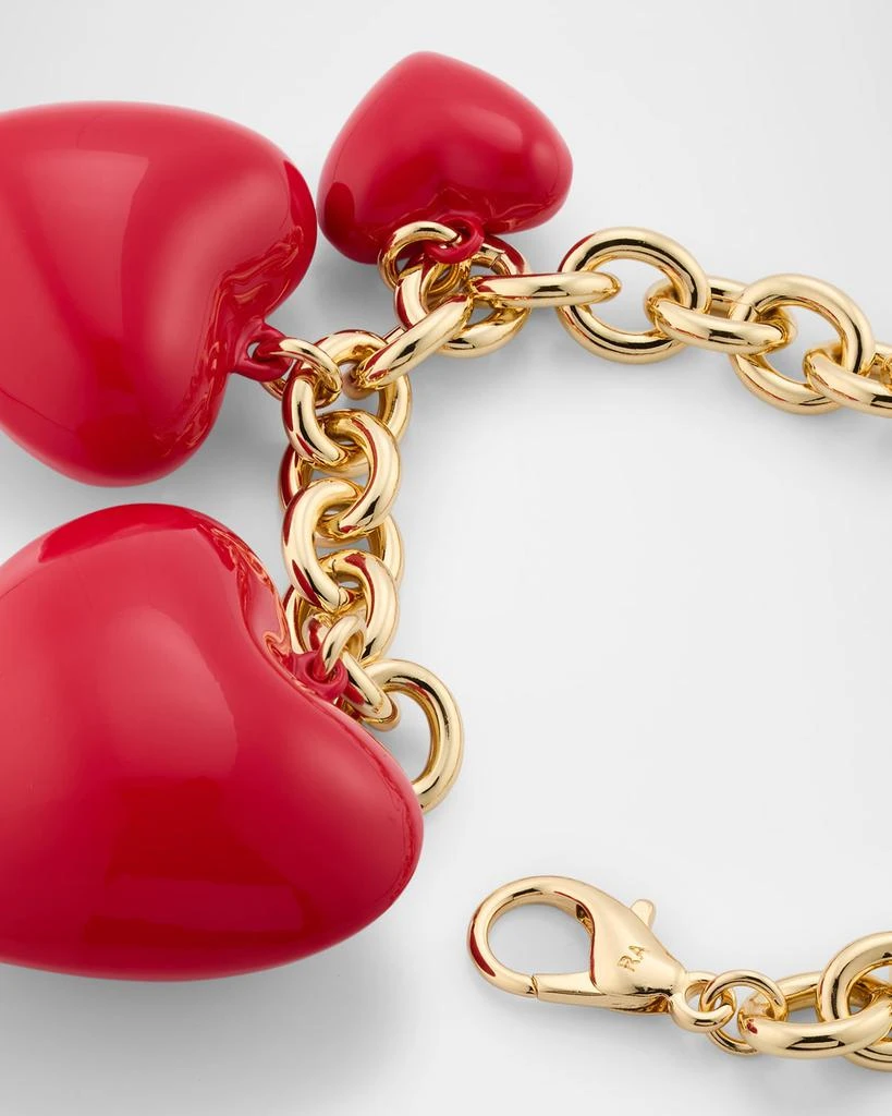 Roxanne Assoulin The Happy Heart Bag Charm, Cherry Red 4