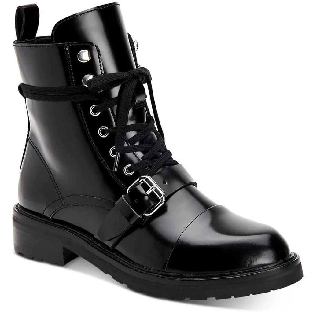 ALL SAINTS Donita  Womens Zipper Pull On Combat & Lace-up Boots 1