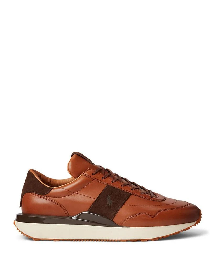 Ralph Lauren Men's Train 89 Leather Sneakers 5